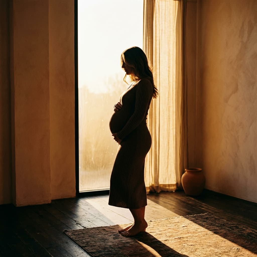 Maternity silhouette